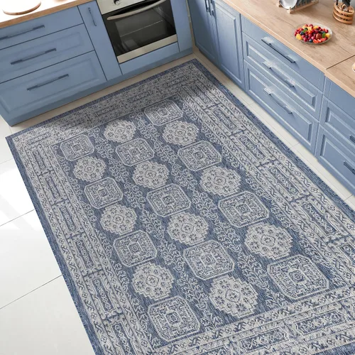 Miniatura 234 de Keen Home Design Alfombra de pasillo para exteriores, 26 x 119 pulgadas, lavable para interiores y exteriores, para patio, cocina, balcón, playa