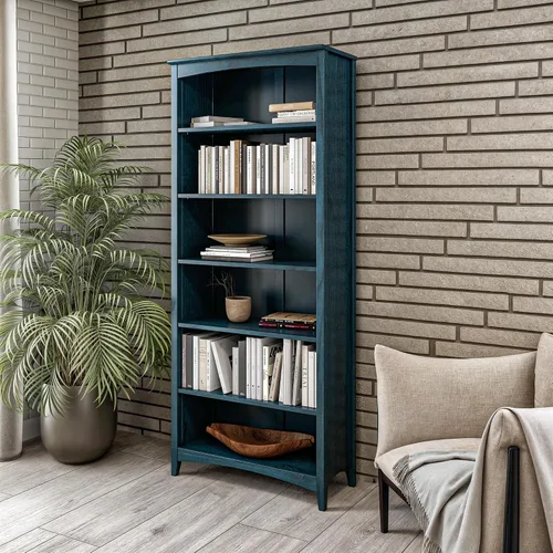 Miniatura 16 de Librero Shaker de Camaflexi, 72 pulgadas, color blanco