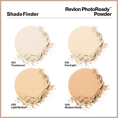 Miniatura 6 de Revlon PhotoReady Polvo Facial Difuminador, Maquillaje de Cobertura Media-Completa de Larga Duración con Acabado Impecable, Sin Brillo y Sin Aceite