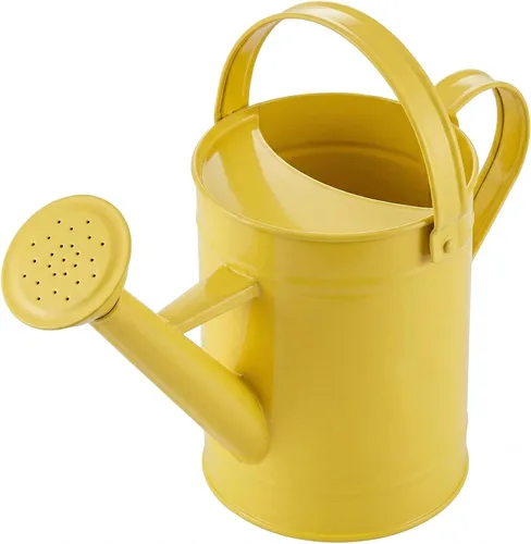Miniatura 10 de Topadorn Regadera de metal de 1.3 L con boquilla larga, regadera de plantas de interior de bronce, regadera de jardín resistente al óxido con mango