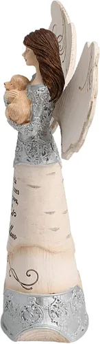 Miniatura 3 de Pavilion Gift Company - Mis hijos tienen narices mojadas y patas peludas - Mamá de perro - Figura de ángel coleccionable de 6 pulgadas