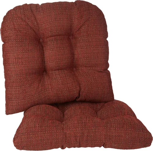 Miniatura 24 de Klear Vu Gripper Overstuffed - Cojines universales antideslizantes para silla de comedor para decoración de cocina o uso de oficina, almohadilla