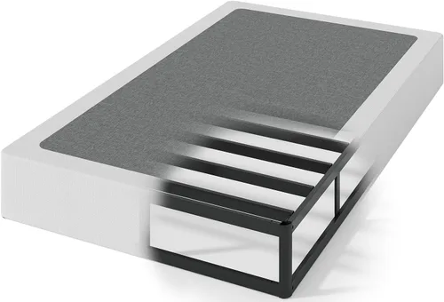 Miniatura 21 de OSASET Base de resortes de perfil bajo tamaño individual - Base de resortes de 7,6 cm (3,0 pulgadas) para cama pesada de tamaño individual, base