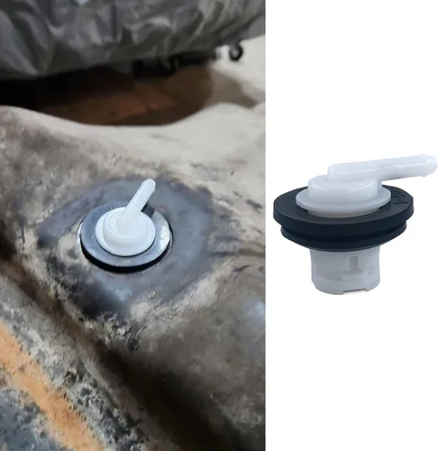 Miniatura 5 de 1 pieza Válvula de ventilación del tanque de combustible, válvula de ventilación del tanque de combustible con kit de sello de goma compatible