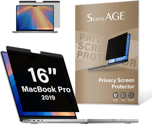 Miniatura 14 de SenseAGE Filtro magnético de pantalla de privacidad para MacBook Air de 13 pulgadas (2018-2021), Pro (2016-2022, M1, M2), fácil de poner y quitar