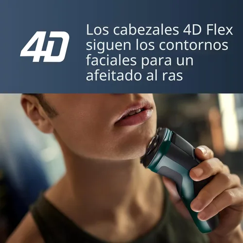 Miniatura 4 de Philips Norelco Shaver 2600 Series, afeitadora eléctrica en seco y húmedo, recortadora emergente, tapa P, bolsa de viaje, verde bosque oscuro