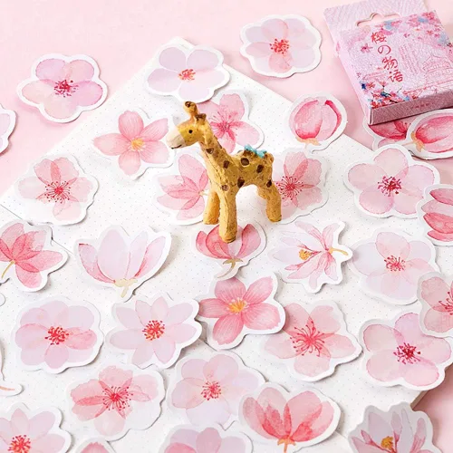 Miniatura 5 de 45 calcomanías pequeñas de álbumes de recortes para laptop, Doraking en caja de flores monogatari para laptop, álbumes de recortes, maleta, cartera