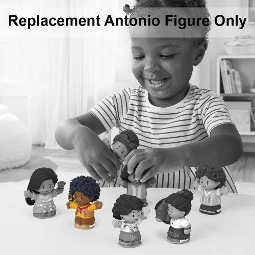 Miniatura 5 de Pieza de repuesto para Little People Encanto Playset - HMX75 ~ El primo de Mirabel, Antonio con un tucán
