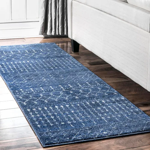 Miniatura 42 de nuLOOM Alfombra decorativa Blythe marroquí, 2 'x 3', gris oscuro
