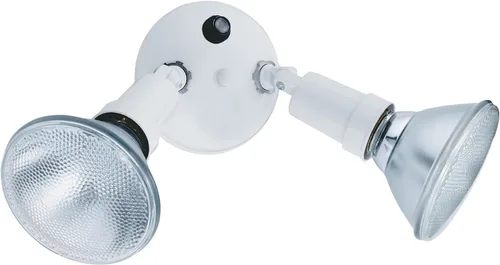 Miniatura 5 de Lithonia Lighting OFTH 300PR 120 P WH-M12 - Soporte ajustable doble PAR con atardecer a amanecer, 120 voltios, 300 vatios, color blanco