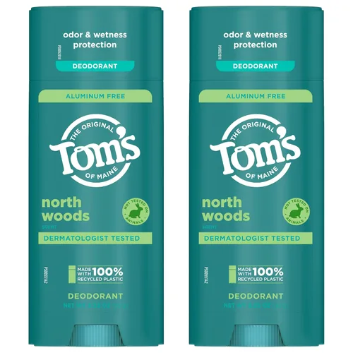 Miniatura 9 de Tom's of Maine North Woods - Desodorante natural para hombres y mujeres, sin aluminio, sin fragancias, tintes ni conservantes artificiales, sin