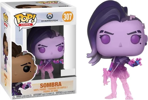 Miniatura 2 de Pop Funko Games Overwatch Sombra #307 (Translúcido)