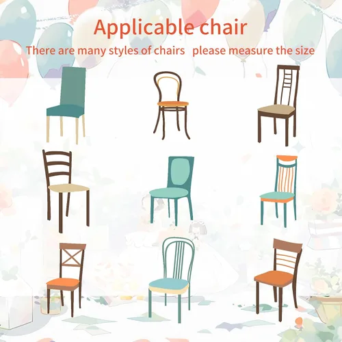 Miniatura 4 de Newwiee 24 bandas elásticas de arpillera para silla, de lino y elastano, lazos para sillas de comedor, bodas, banquetes, eventos, fiestas