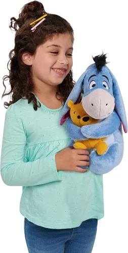 Miniatura 2 de Disney Classics Lil Friends Eeyore y Winnie the Pooh Peluche de peluche para niños, juguetes para niños de 2 años en adelante de Just Play