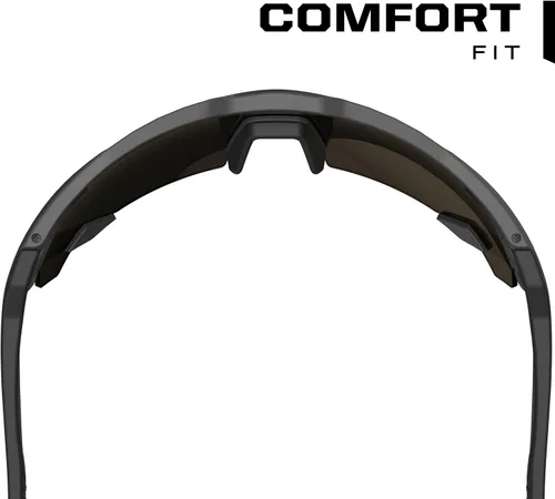 Miniatura 6 de Mechanix Wear: Gafas de seguridad tipo Visión-E con antiempañamiento avanzado, resistente a los arañazos, anteojos protectores de marco medio gris