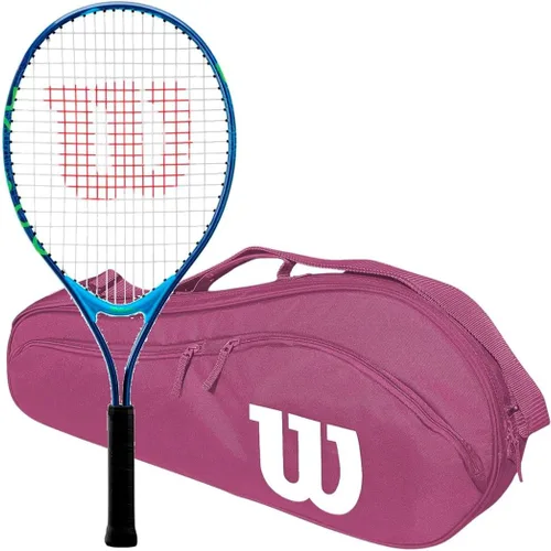 Miniatura 9 de Wilson US Open Junior Raqueta de tenis incluida con una bolsa de tenis Advantage – Juego de iniciación perfecto para niños de 3 a 10 años