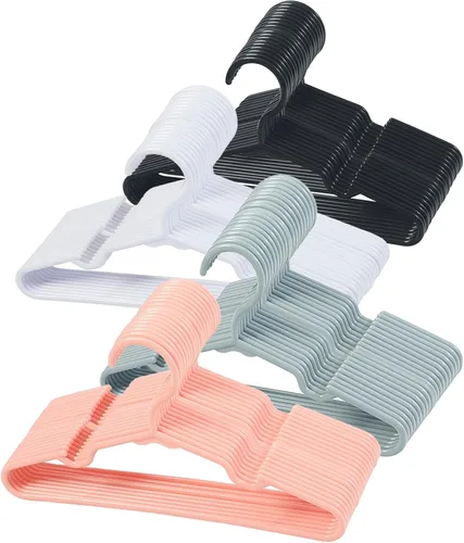 Miniatura 19 de 100 perchas antideslizantes para ropa de recién nacidos, para ropa de recién nacidos, para niños, niñas y niños pequeños