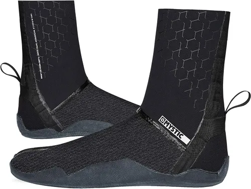 Mystic Watersports - Surf Kitesurf & Windsurf Majestic 0.197 in Split Toe Botas de neopreno - Negro - Unisex