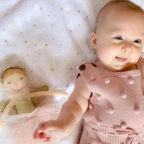 Miniatura 8 de MON AMI Muñeca de ángel de peluche de 15 pulgadas, muñeca de felpa suave y elegante para niñas pequeñas, uso como juguete o decoración de habitación