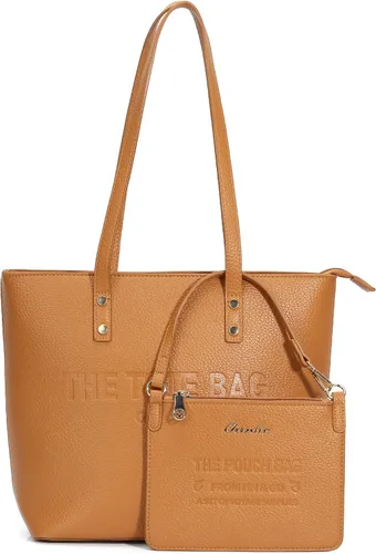 Miniatura 39 de Chinllo Bolso de mano para mujer, bolso mediano con asa superior