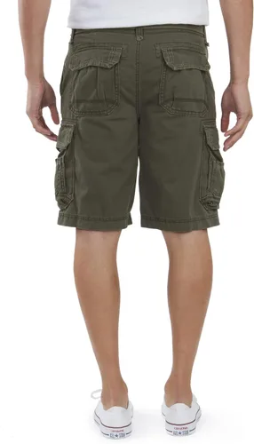 Miniatura 4 de Unionbay Survivor pantalones cortos de cargo con cinturón para hombre