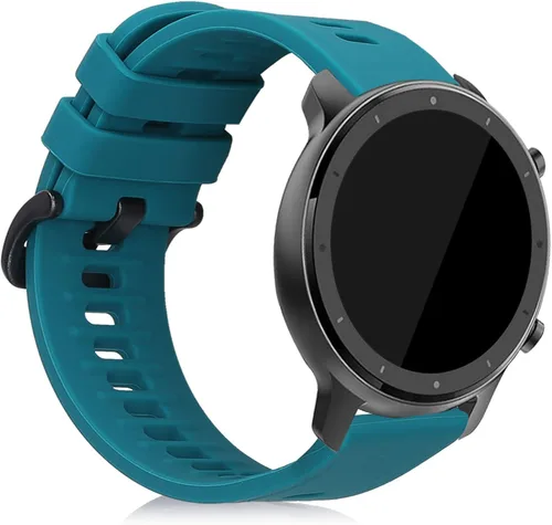 Miniatura 3 de kwmobile Correas compatibles con correas Huami Amazfit GTR (1.77 pulgadas) / GTR 2 / GTR 2e / GTR3 / GTR 3 Pro - 2 correas de silicona de repuesto