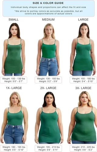 Miniatura 291 de Emmalise Camisola larga casual básica para mujer, con tirantes ajustables, top en capas