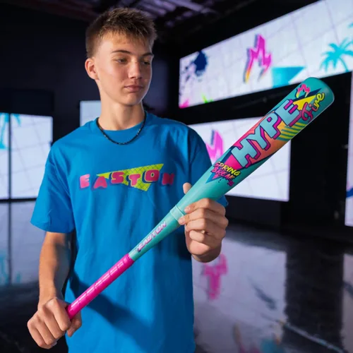 Miniatura 5 de Easton 2026 Bate de béisbol Hype Fire Estados Unidos -5 / -8 / -10 / -11 gota Barril de 2 5/8 pulgadas 2 piezas compuesto Edición