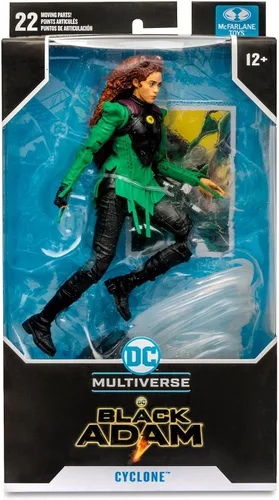 Miniatura 3 de McFarlane Toys DC Black Adam Movie de 17,8 cm - Figura de Ciclón