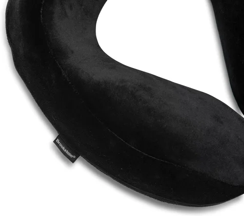 Miniatura 3 de Almohada de viaje para el cuello Brookstone - Almohada de espuma viscoelástica rellenable contorneada y ligera para el cuello, para dormir