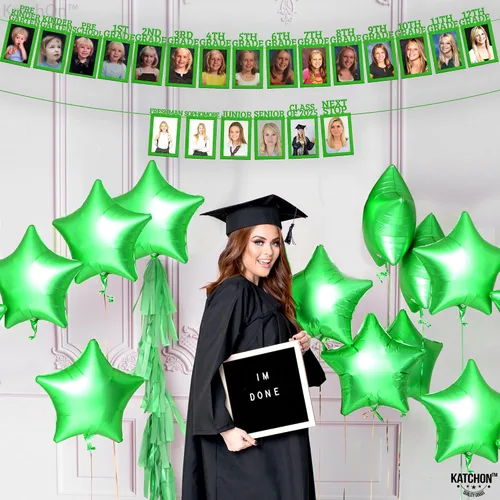 Miniatura 7 de KatchOn, Cartel fotográfico de graduación K-12 de 5 x 7 pulgadas, tarjetas fotográficas de 12+6 Cartel de graduación 2025 personalizado