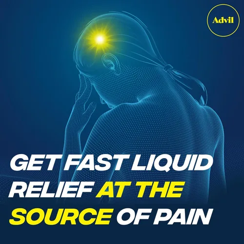 Miniatura 4 de Advil Liqui-Gels - Analgésico y reductor de fiebre, medicamento para el dolor para adultos con ibuprofeno 200 mg para dolor de cabeza, dolor