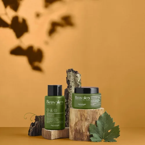Miniatura 6 de ALFAPARF MILANO Benvoleo Máscara de recuperación para cabello dañado, limpio, vegano y sostenible para el cuidado del cabello, repara, reconstruye
