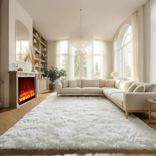 Miniatura 63 de ONASAR - Alfombra de pasillo negra de 2 x 6 pies, esponjosa, lavable, ultrasuave, afelpada, peluda, tapete para bebés, dormitorio de niños, armario