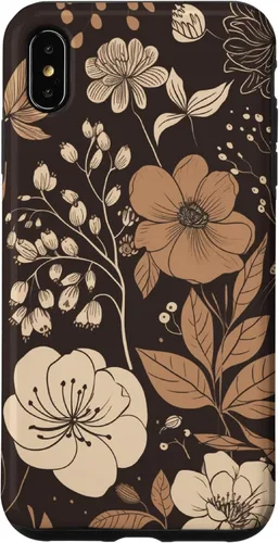 Miniatura 11 de Hazelnut Brown Wildflower Floral Flower Design Case for iPhone 17