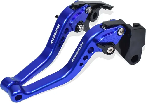 Miniatura 14 de Compatible with Yamaha Fazer FZ-1 FZ-8 FZ-6 FZ-6R FZS600 Short Brake Lever Clutch Lever, CNC Aluminum Alloy Made (Black)