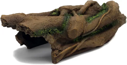 Miniatura 4 de JIHAQUA Decoración de Terrario de Corteza de Resina para Acuario, Escondite para Lagarto, Serpiente o Reptil, Cueva de Escondite para Lagarto, Araña