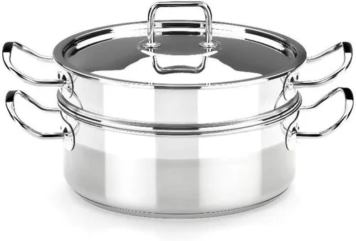 Miniatura 5 de Bra Profesional - Set de vapor con tapa, 7.9 in, acero inoxidable 18/10