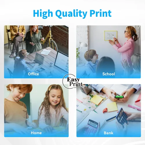 Miniatura 5 de EASYPRINT 950XL 951XL - Paquete combinado de cartuchos de tinta de repuesto para HP 950 951 cartucho de tinta compatible con HP OfficeJet Pro 8600
