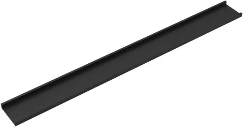 Miniatura 5 de Wallniture Moderno estante flotante de pared para fotos y marcos, color negro, 46 pulgadas, juego de 2