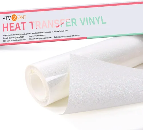 Miniatura 9 de HTVRONT Vinilo Holográfico de Transferencia de Calor - 12" x 6 pies HTV Holográfico para Camisetas, Sombreros, Vinilo Holográfico para Planchar
