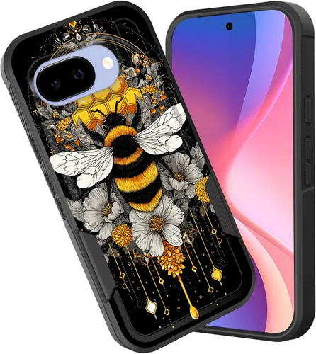 Miniatura 96 de Funda para Pixel 6A, funda híbrida de doble capa resistente a prueba de golpes de policarbonato duro de silicona suave TPU para Google Pixel 6A