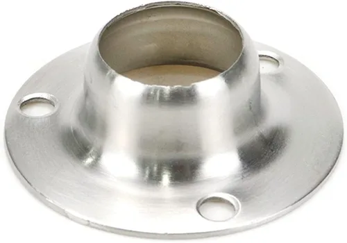 Miniatura 4 de Soportes de varilla de armario Soporte de extremo de varilla de 3/4 "de diámetro - 8 piezas