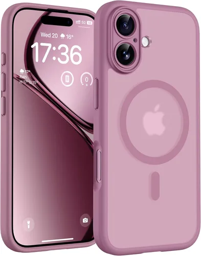 Miniatura 45 de TOCOL Funda magnética 3 en 1 para iPhone 14 Pro, mejorada [protección completa de cámara] con 2 protectores de pantalla, funda de grado militar Azul