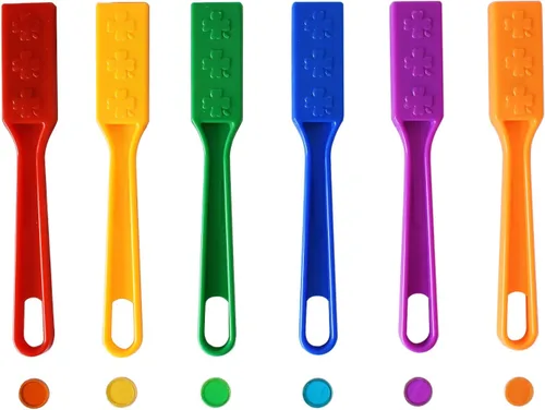 Miniatura 3 de Set de Fichas de Bingo Magnéticas Yuanhe - Varitas Magnéticas de 6 Colores con 600 Fichas Metálicas para Contar y Clasificar, Actividades Educativas