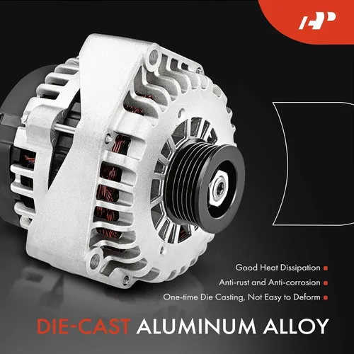 Miniatura 4 de A-Premium Alternador compatible con Ford F-250 95-96, F-350 95-97, E-450 E-550 Super Duty 2003, E-350 Econoline Club Wagon 95-02 - V8 7.3L - 130Amp