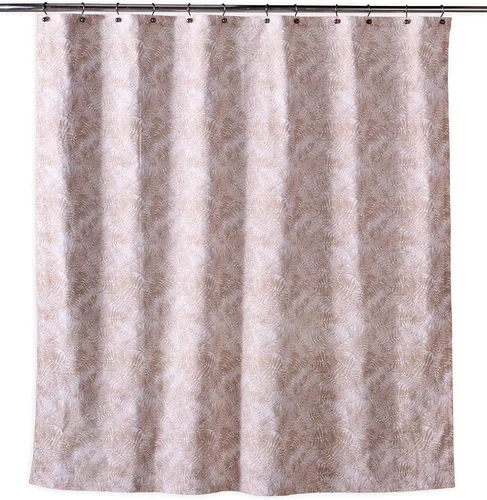 Miniatura 39 de Maison d' Hermine Cortina de ducha 100% algodón, un panel, 70 x 72 pulgadas, cortinas de ducha de tela lavable para baño, fácil de colgar con 12