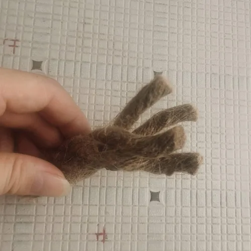 Miniatura 3 de Tinder Rope Natural Tinder Fire Starter Supervivencia Fácil de encender Ficha de fuego para mochileros, senderismo, camping, barbacoas, caza, peces