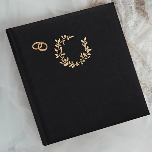 Miniatura 2 de La Lente - Álbum de recortes premium – Álbum de fotos con espacio para escribir – 100 páginas para múltiples tamaños 4x6, 5x7, 6x8, 8x10 – Capacidad