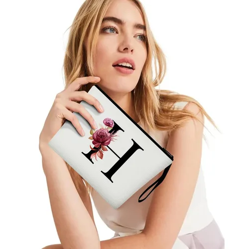 Miniatura 6 de Vavabox A-Z Bolsa de Maquillaje Personalizada, Regalos de Cumpleaños para Mujeres y Mamá, Regalos para la Mejor Amiga, Bolsa de Cosméticos